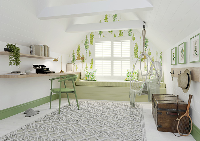 Kensington, Off White - Full Height Plantation Shutter - Image 7